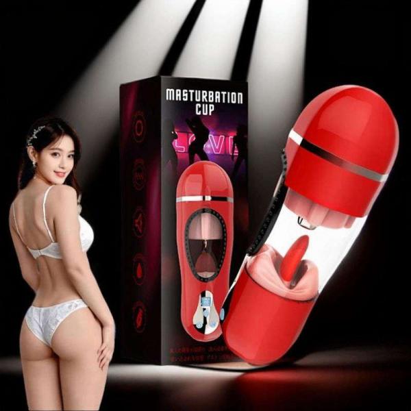 Bướm Giả Liếm Rung Nhiệt  Masturbation Cup – Sướng Khó Diễn Tả