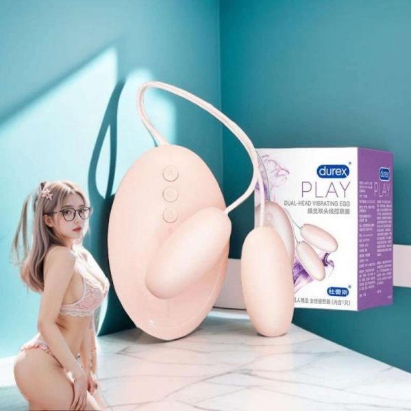 Egg 2 Đầu Durex Play 12 Chế Độ Rung – “Cấm Sờ” Vì Quá Phê