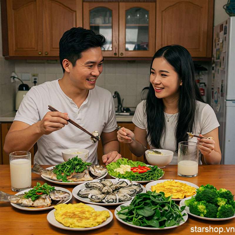 5 Món Ăn Tăng Sinh Lý Nam Tự Nhiên