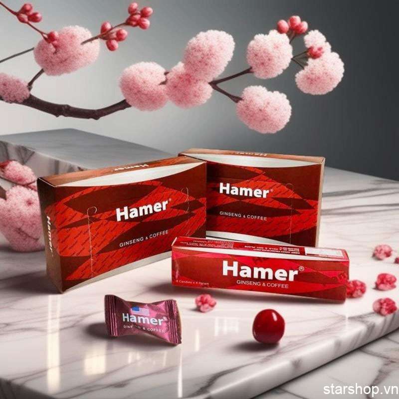 Kẹo sâm hamer tốt cho sinh lực nam