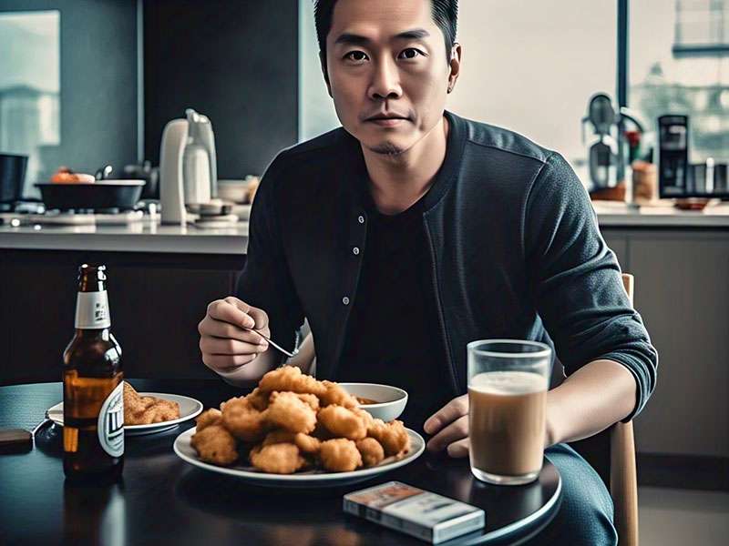 Lối sống không lành mạnh của đàn ông
