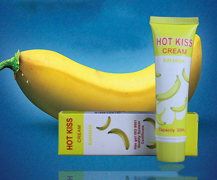 Gel bôi trơn Hot Kiss hương chuối thơm mượt kích thích