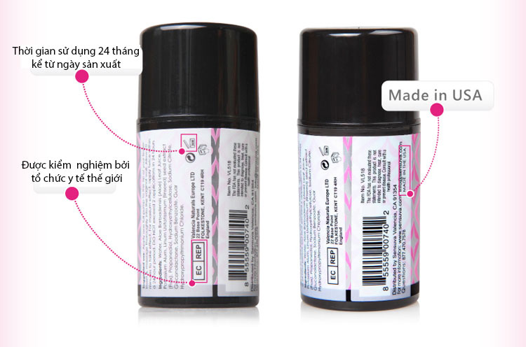 Kem se khít ViViFy Tăng cảm xúc Hấp dẫn Phụ nữ Tin dùng