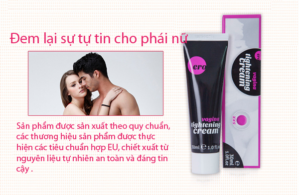 Gel se khít âm đạo EROS giúp làm săn chắc tăng khoái cảm
