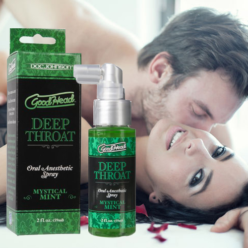 Nước xịt DEEP THROAT bạc hà chống nôn ọe khử mùi hôi quan hệ