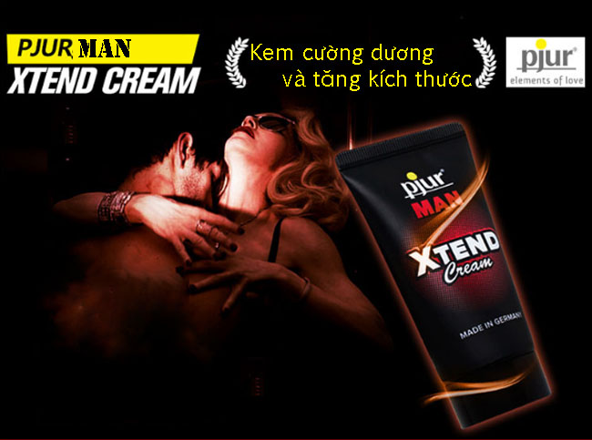 Kem cường dương Pjur Man Xtend Đức tăng cường hiệu quả