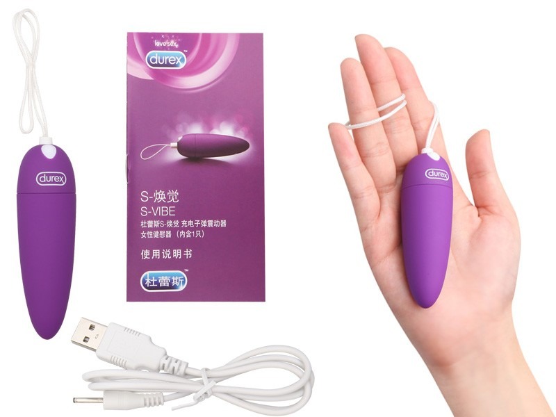 Trứng rung Durex sạc pin không dây siêu mềm 15 chế độ