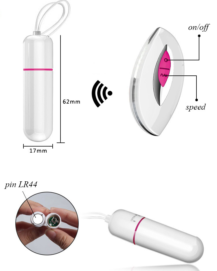 Trứng rung EVO Bullet cao cấp điều khiển từ xa nhỏ gọn siêu phê