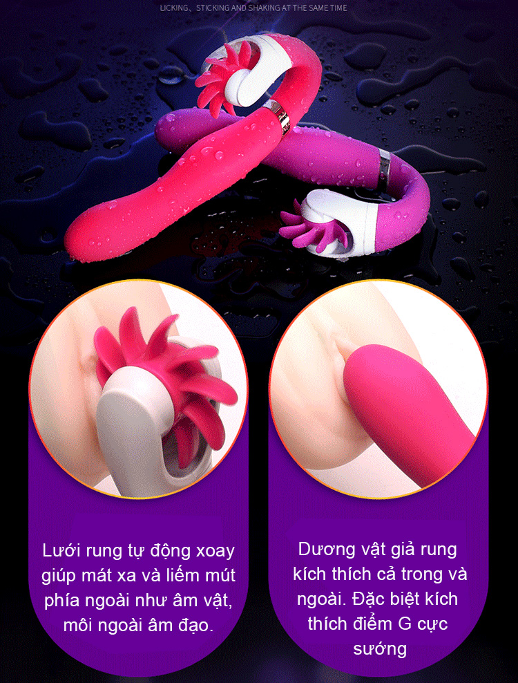 Lưỡi rung cao cấp siêu bền cảm giác mạnh mua ngay giá tốt