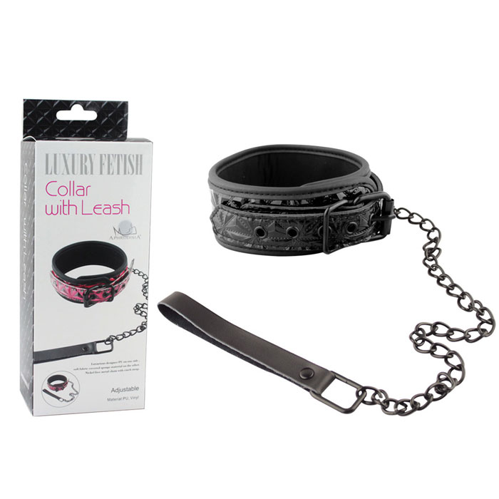 Đồ chơi BDSM cao cấp xích cổ da chất lượng đẳng cấp