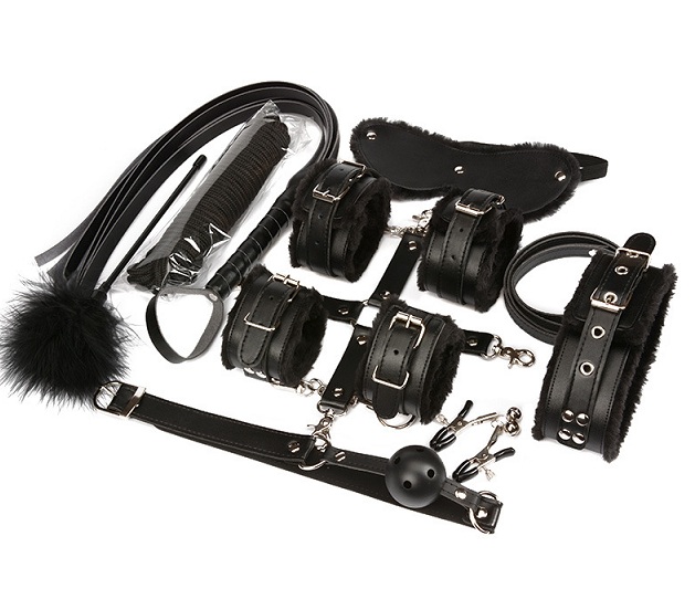 Kit đồ chơi bondage 10 món chất lượng cao kích thích mạnh mẽ