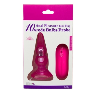 Kích thích hậu môn silicon đa chế độ rung mạnh mẽ tiện lợi