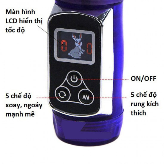 Dương vật giả Butterfly LCD cao cấp, siêu thực, khuyến mãi
