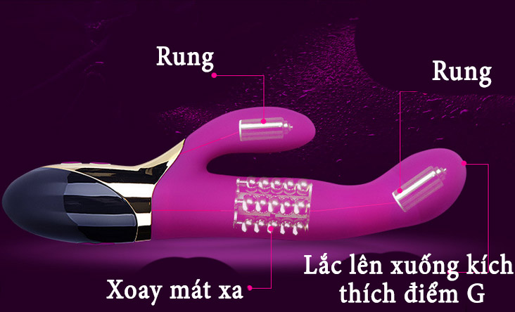 Máy rung điểm G nữ kích thích cực mạnh giúp thăng hoa