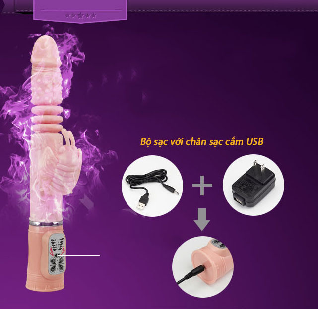 Dương vật giả ấm nóng đa năng, chân thực, kích thích cực mạnh