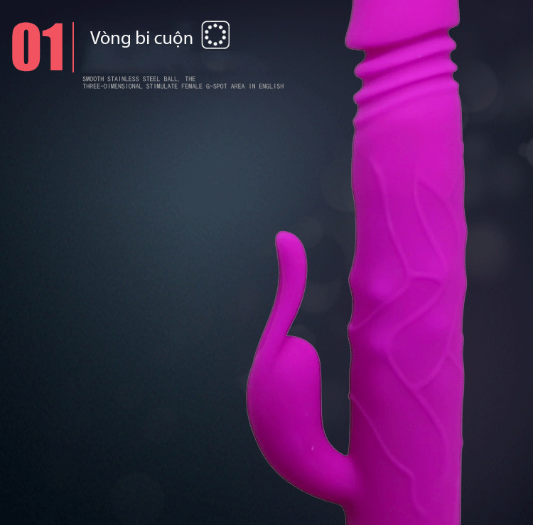 Dương vật đa năng bi sục rung thụt hàng chính hãng giá tốt