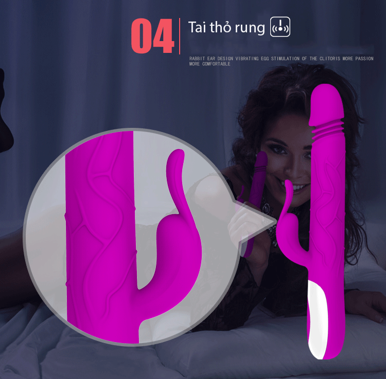 Dương vật đa năng bi sục rung thụt hàng chính hãng giá tốt