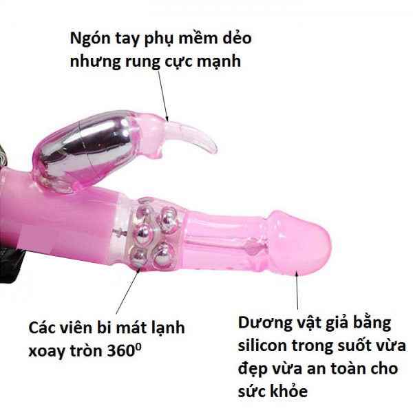 dương vật giả dây đeo rung ngoáy mạnh mượt hấp dẫn giá tốt