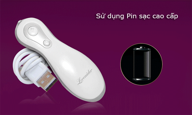 Máy thủ dâm Loveaider sạc pin siêu mạnh an toàn thoải mái