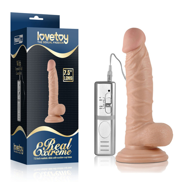 dương vật giả dán tường lovetoy mạnh mẽ 7,5 inch kích thích nam