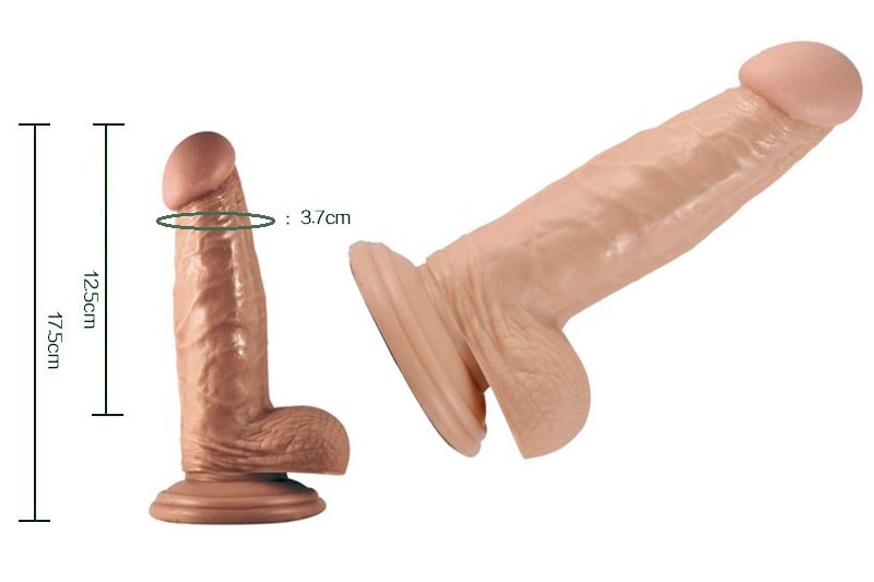 Lovetoy Real Extreme 7.0 inch Đế hít tường Siêu Thật Mua Ngay