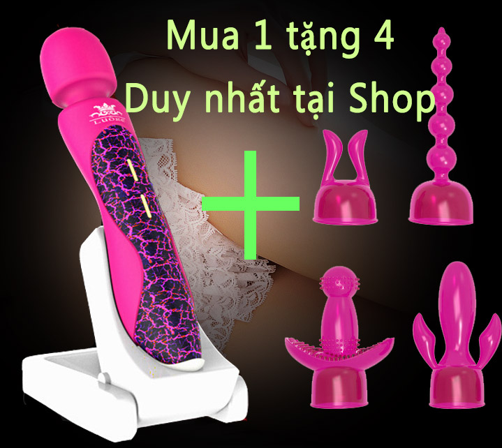 Massage âm đạo Louge 4 đầu công nghệ mới thư giãn cực đã