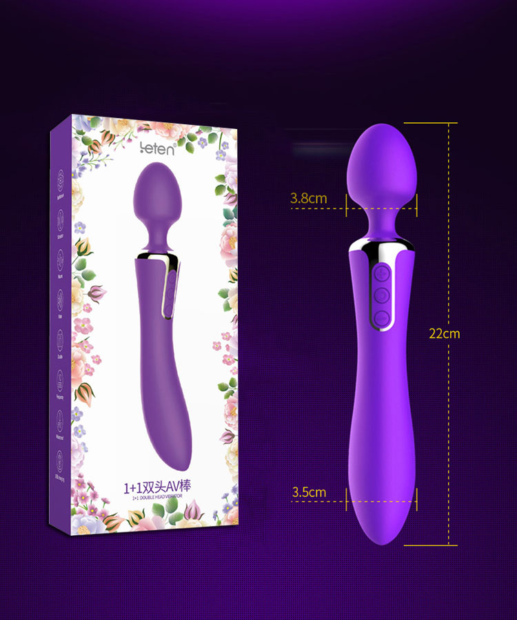 Chày rung 2 đầu massage sưởi ấm kích thích cảm giác mới lạ