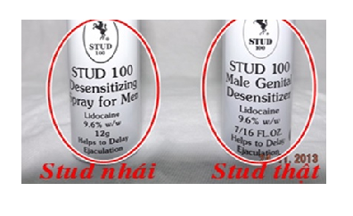 Thuốc xịt STUD 100 chính hãng kéo dài quan hệ lâu bền an toàn