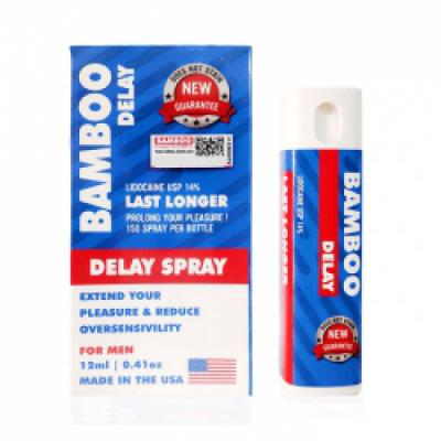 Thuốc Xịt Chống Xuất Tinh Sớm Bamboo Delay Spray USA