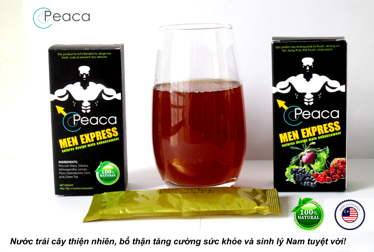 Peaca Men Express thuốc tăng cường sinh lý nam hiệu quả an toàn