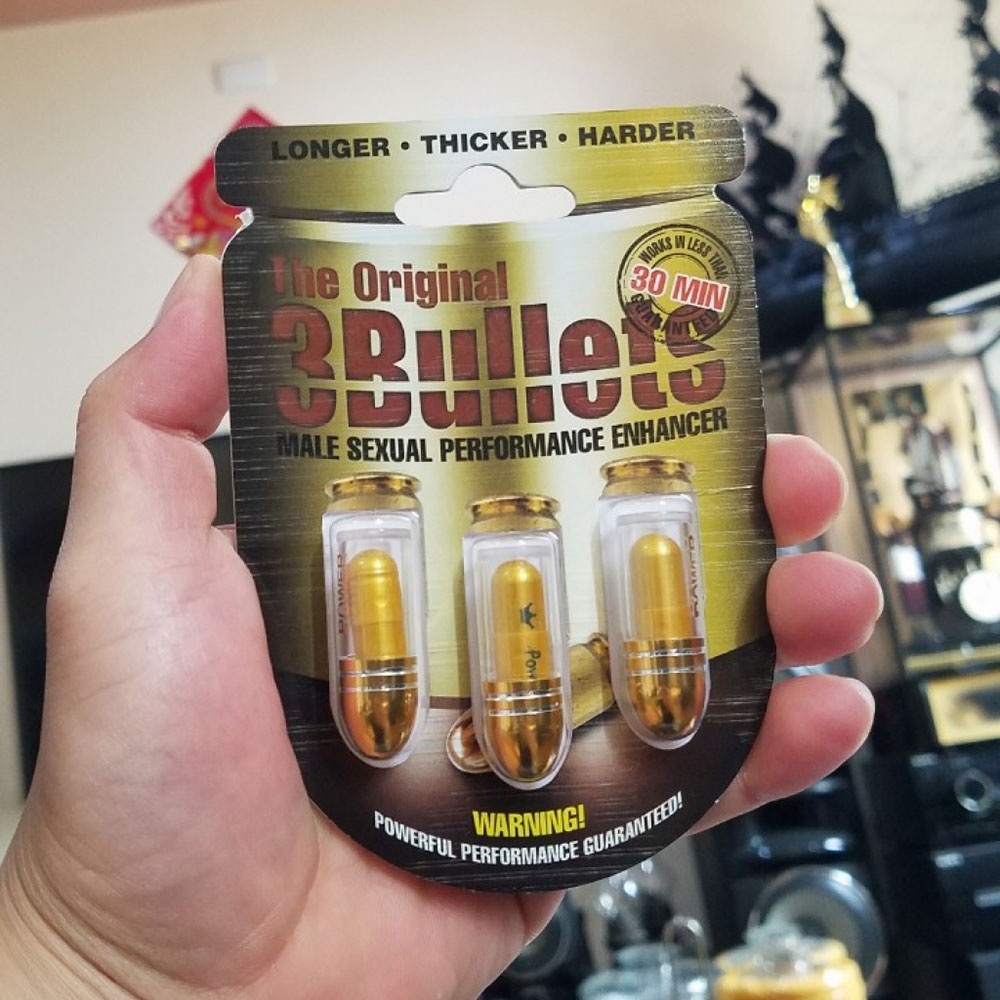Thuốc tăng lực nam The Original 3 Bullets chuẩn chính hãng giá tốt
