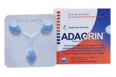 Thuốc trị rối loạn cương dương Adagrin