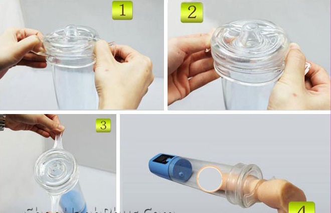 Máy tập dương vật Louge tự động công nghệ hút siêu mạnh tăng kích thước
