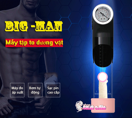 Máy tập tăng kích thước dương vật Bigman bán chạy