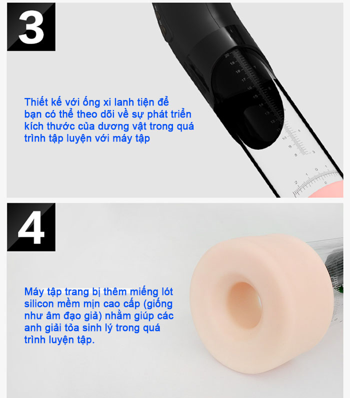 Máy tập tăng kích thước dương vật Bigman bán chạy