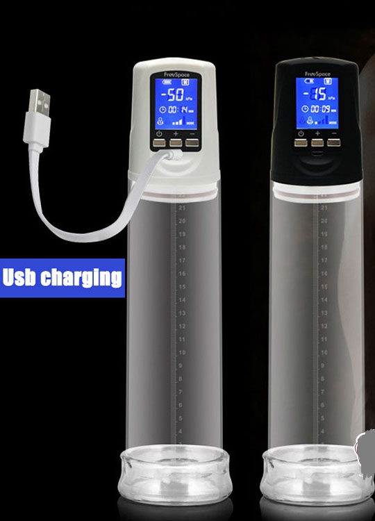 Máy bơm hút điện tử LCD tăng kích thước dương vật hiệu quả