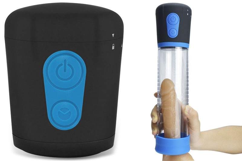 Máy bơm hút dương vật pin sạc công suất mạnh tăng kích thước Máy bơm hút dương vật pin sạc công suất mạnh tăng kích thước
