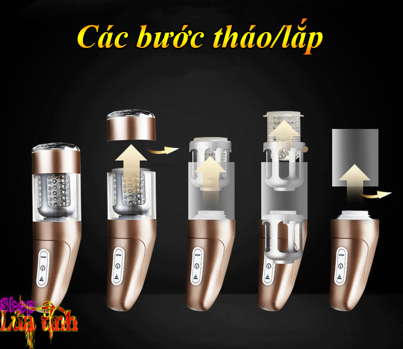 Âm đạo giả tự động bú mút Katerina I silicon cao cấp mới