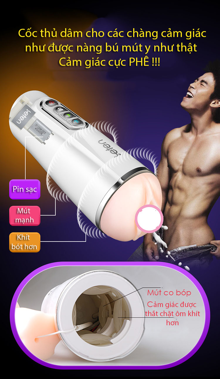 Âm đạo giả tự động co bóp khít bót cao cấp, giá tốt