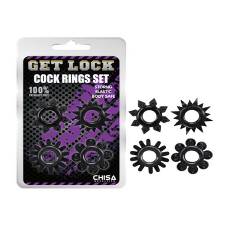 Vòng gai silicon sao biển Get Lock tặng cảm giác mới lạ kích thích