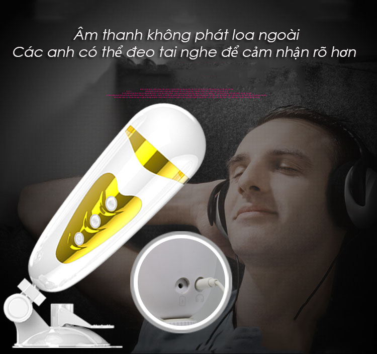 Cốc thủ dâm gắn tường rung rên cao cấp Pretty Sally cực phê