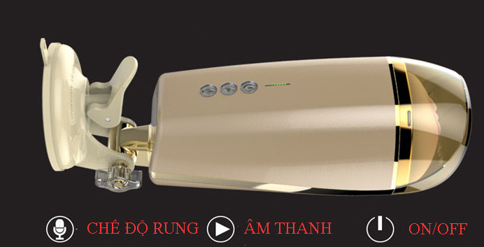 Máy thủ dâm âm đạo rung Manmiao âm thanh chân thực kích thích