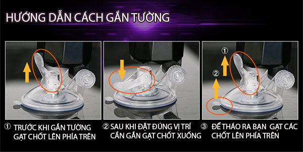 Thiết bị co bóp âm đạo Leten Diamon gắn tường siêu thực