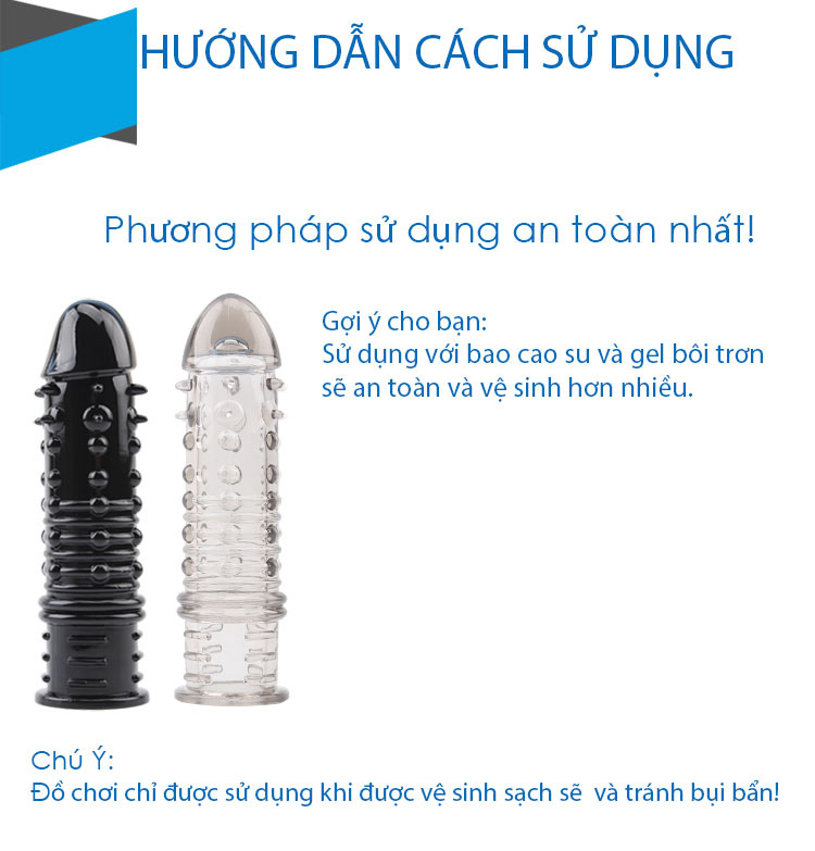 Bao đôn dên siêu gai tăng khoái cảm cực mạnh hàng chính hãng